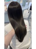 透明感グレージュ