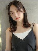 イメチェン/ホワイトブロンド/外ハネボブ/ワイドバング/表参道