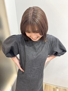 ハノン(Hanon) 秋色マロンベージュ/Wカラー