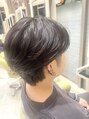 ビス ヘア アンド ビューティー 西新井店(Vis Hair&Beauty) センターパートのシャドウパーマ