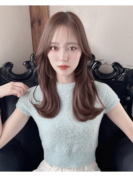 ロンドリゼル 札幌(Lond RiseL) ココアベージュ/韓国風巻き/レイヤーカット/マロンベージュ/札幌