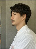men's/メンズ/フェザーパーマ/黒染め/韓国/ニュアンスパーマ