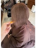 似合わせカット+白髪ボカシ+髪質改善