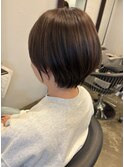 大人かわいいショートスタイル