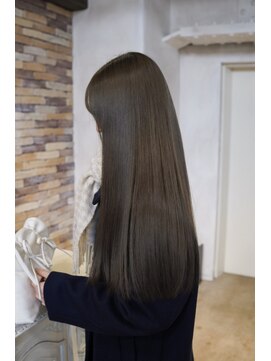 アリー 原宿 表参道(ALLY) ALLY濱田 髪質改善×ブリーチなしグレージュカラー