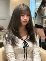ジーナ 渋谷本店(Zina)&nbsp;髪質改善＊オリーブグレージュ＊【Zina渋谷本店】