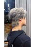 【MENS/デザイン/ブリーチ】デザインWカラー＋カット＋保湿トリートメント