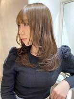 アクシス ナゴヤ(AXIS NAGOYA)&nbsp;北野イメチェン/ピンクベージュ/アンブレラカラー/前髪/名古屋駅