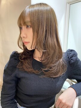 アクシス ナゴヤ(AXIS NAGOYA) 北野イメチェン/ピンクベージュ/アンブレラカラー/前髪/名古屋駅