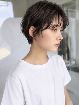 トリッカ 銀座(tricca) ショートパーマ/ショート/ハンサムショート/ケアパーマ/前髪
