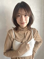 ココワ(cocowa)&nbsp;レイヤーカット/ショコラブラウン/顔周りレイヤー