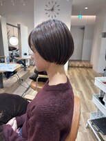 ヘアポケット スタイル店(HAIR POCKET) 首元スッキリ 大人ショートボブ