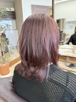 トップスタイル リッチ&nbsp;艶めくピンクカラーで、柔らかく華やかな印象に