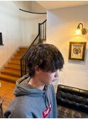 【骨格補正】無造作パーママッシュ 朝ラクニュアンスヘア