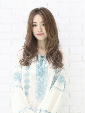 カノア ヘアー ラウンジ(Kanoa hair lounge) 抜け感イルミナオーガニックカラーセミロング☆
