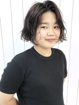 トリッシュ ビー(Trish-b) 14.パーマ×ボブ