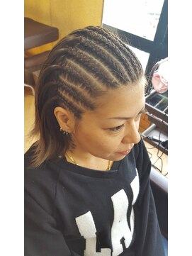 エクステンション クーチャー(Extention Cu'cha) ハーフコーンロウ ストレート(^O^)