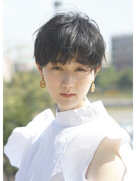 エムスラッシュ みなとみらい馬車道店(M SLASH) M.SLASH馬車道/アンニュイ/マッシュショート/くすみカラー