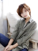 ヘアーカラープラス 都賀店(PLUS) フリンジショートレイヤー