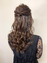 オーシャン 宇都宮店(Ocean)&nbsp;お呼ばれハーフアップ