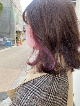 カフネ ジュントス ヨロ(Cafune' juntos YOLO) 《Cafune/YOLO》イヤリングカラー＊ペールバイオレット