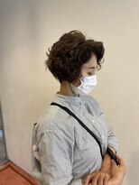 サヴォイ ヘア ドレッシング(SAVOY HAIR DRESSING) スタイリングがラクになるショートパーマ　森藤指名
