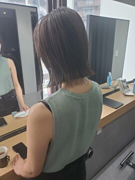 ブルー(Blue) Blue～★切りっぱなしボブ★