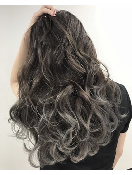 レーヴ(REVE) グレーアッシュ☆バレイヤージュ