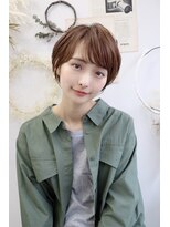 前髪カール/ネオシースルーバング/くびれボブ［銀座］