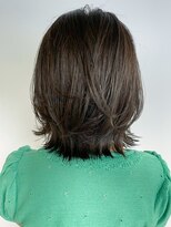 アイティーバイアルバム 下北沢店(IT by ALBUM)&nbsp;切りっぱなしくびれロブ_アースカラーくびれヘア_ba369731