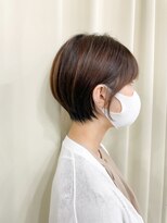 ハピネス 王寺店(Happiness) 20代30代 ショートカット 丸みショート 髪質改善