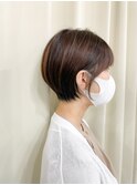 20代30代 ショートカット 丸みショート 髪質改善