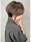 【ブリーチなし】グレージュカラー◎