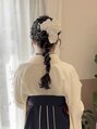 ボトル(bottle) 着付けとヘアアレンジ
