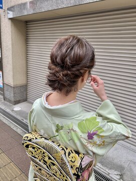 トータルビューティ ジェム バイ ヘアタイム(TOTAL BEAUTY gem by HAIR TIME) 訪問着着付けヘアセット