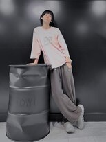 アウル 心斎橋(owl)&nbsp;ボブウルフ×波巻き×ツイストスパイラル×モード×黒髪