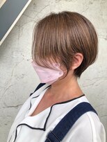 サンタフェ 岐阜島店(Santa'Fe) 30代40代50代/白髪ぼかし/脱白髪染め/ショート/ハイライト