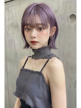 ソアバイリコヘアー(soar by LiCO Hair) 韓国風くびれミディ×ラベージュ