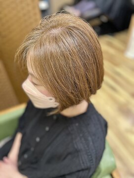 ピッカヘアーデザイン(PICKA hair-design) ベージュ白髪ぼかし