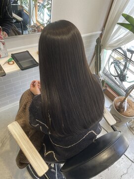 サンクチュアリー ウィズ コネクト(Sanctuary with connect) ロングヘア×髪質改善カラー