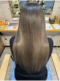 『京都 山科 ルーナ』バレイヤージュ グレージュ 草木真一郎