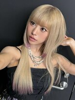 ロウル 渋谷(LOWRL)&nbsp;裾ピンク