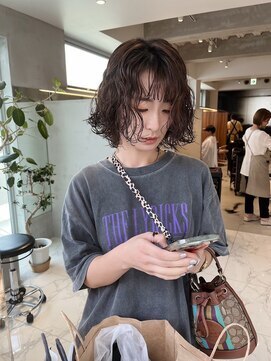 ガリカ 大名(Gallica) 【森千晶】カジュアルなパーマスタイル/おしゃれ女子<大名>