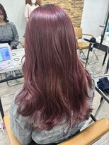 プライズ アイリス 池袋東口店(prize Iris)&nbsp;ブリーチなしダブルカラー/ピンク/カシス/暖色カラー/池袋