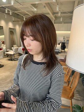 グリーン(green) misaki ) ヘルシーなレイヤーカット