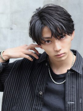 クロト 福岡本店(KUROT) 黒髪アップバングショート