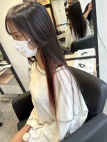 ラフ 難波店(LAFF)&nbsp;#セミディ#シアカラー#ショートヘアー#姫カット#ダークアッシュ