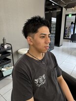 アイズ 海老名(AIZU) スパイキーショート ザクザクショート 海老名メンズ 眉毛