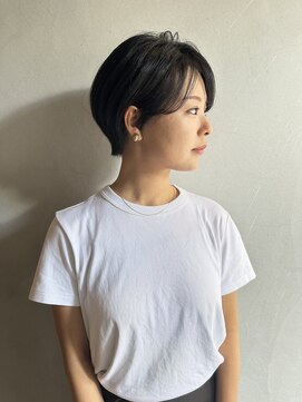 ユース(YOUTH) 前髪長めマッシュショート