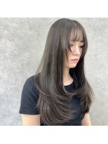 サロウィン 水戸(SALOWIN)&nbsp;【EMA】レイヤーカット/透明感カラー【ネモト】